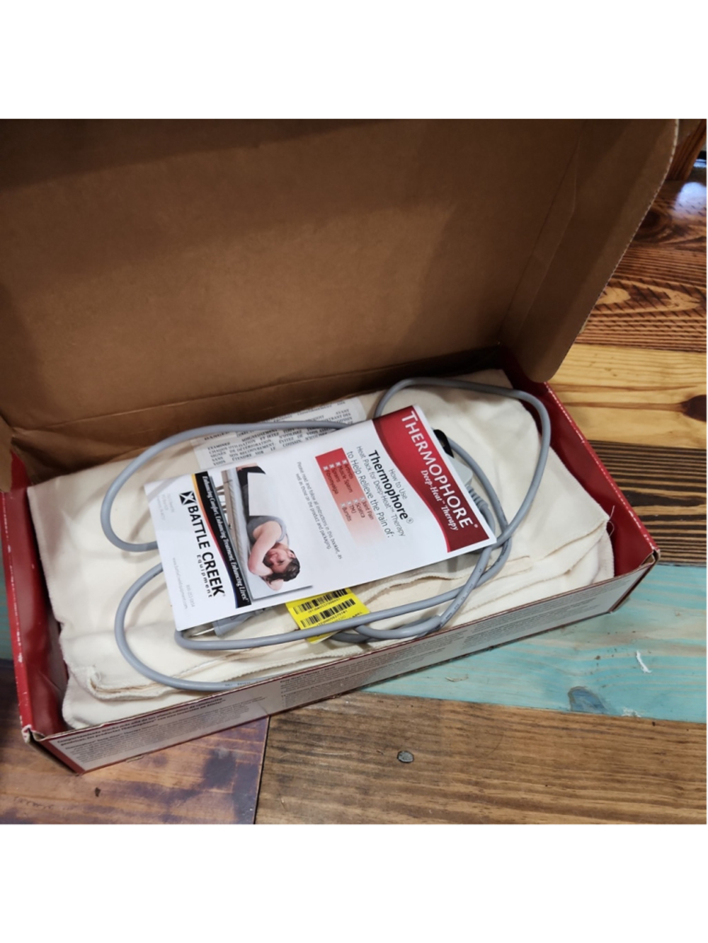Battle Creek Thermophore Classic Deep Heat Therapy Heating Pad Large 13x27" 055